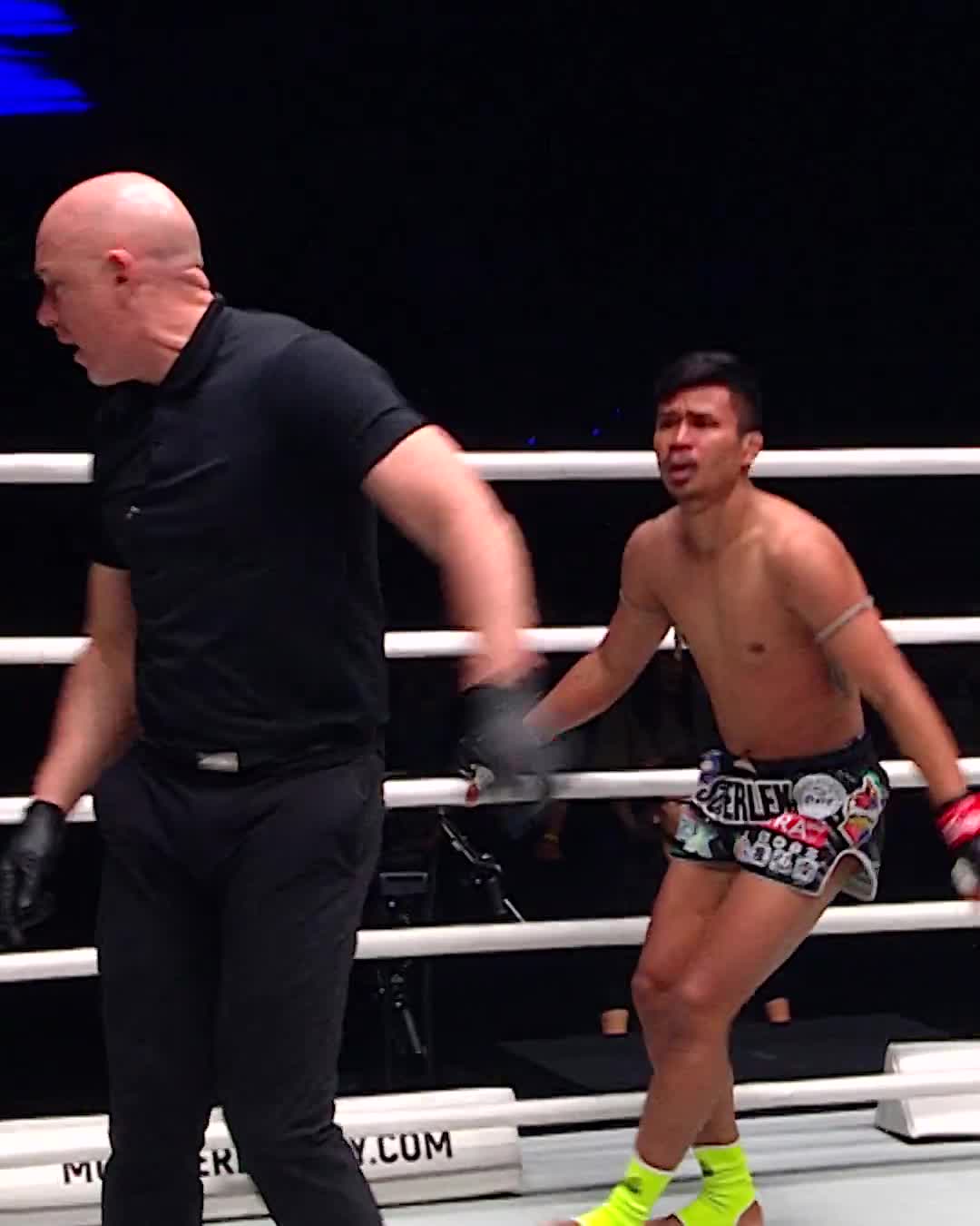 All the best moments from the monumental rematch between Superlek and Nabil Anane