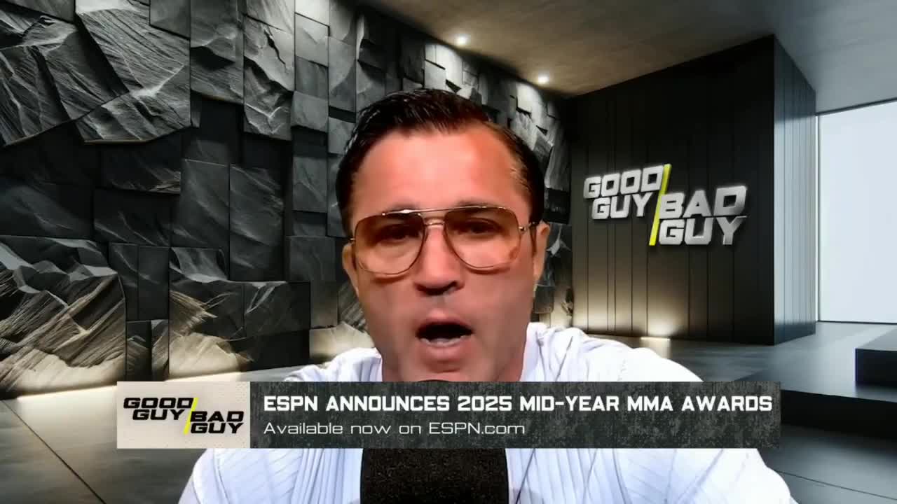 Chael Sonnen names Merab Dvalishvili vs Umar Nurmagomedov as his 2025 Mid-Year Fight of the Year.
