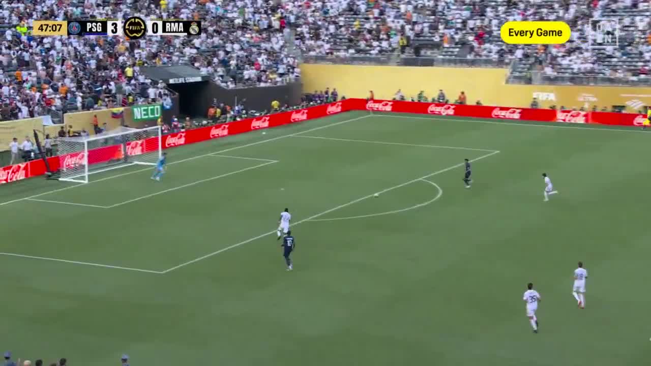 PSG disallowed goal against Real Madrid