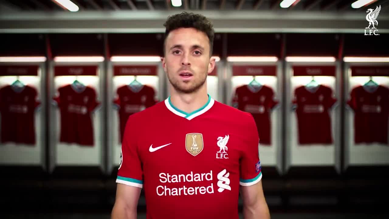 he tribute video from Liverpool for Diogo Jota.