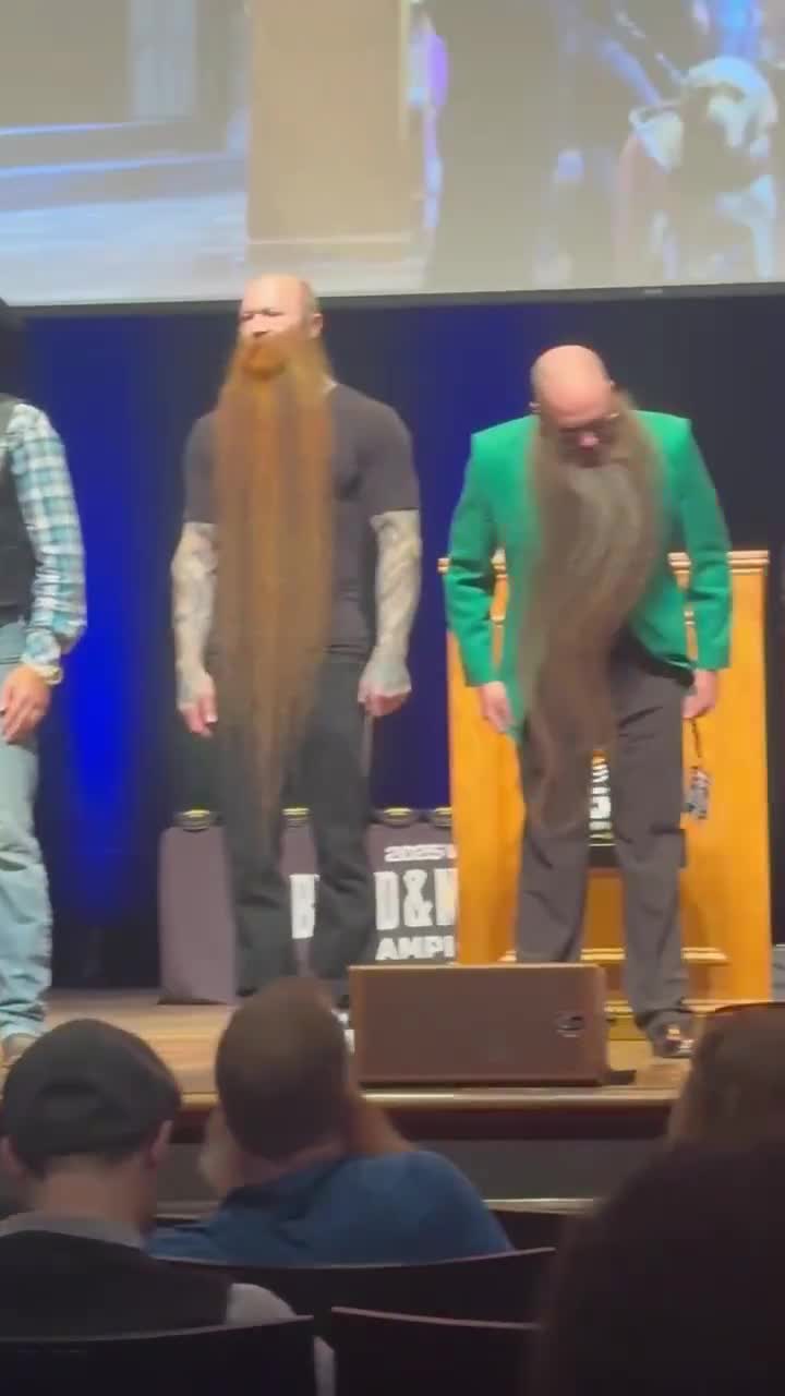 2025 World Beard and Moustache Championship winners.