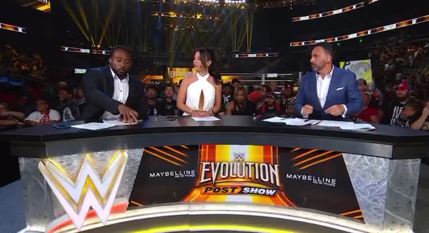 Big-E the greatest human on Earth just listen to what he said about the main event and the whole show in general