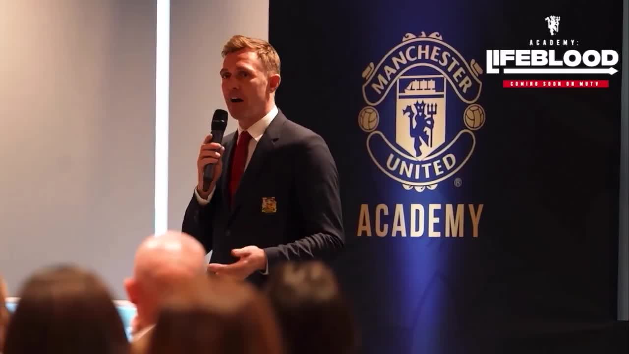 Preview of Darren Fletcher’s speech on becoming lead coach of the U18s