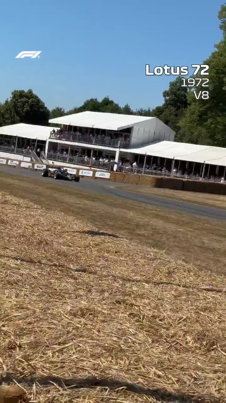 The many F1 engine sounds at Goodwood Festival of Speed