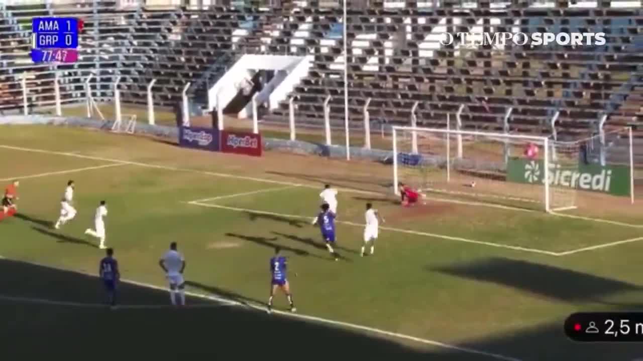 Brazilian player injured while celebrating