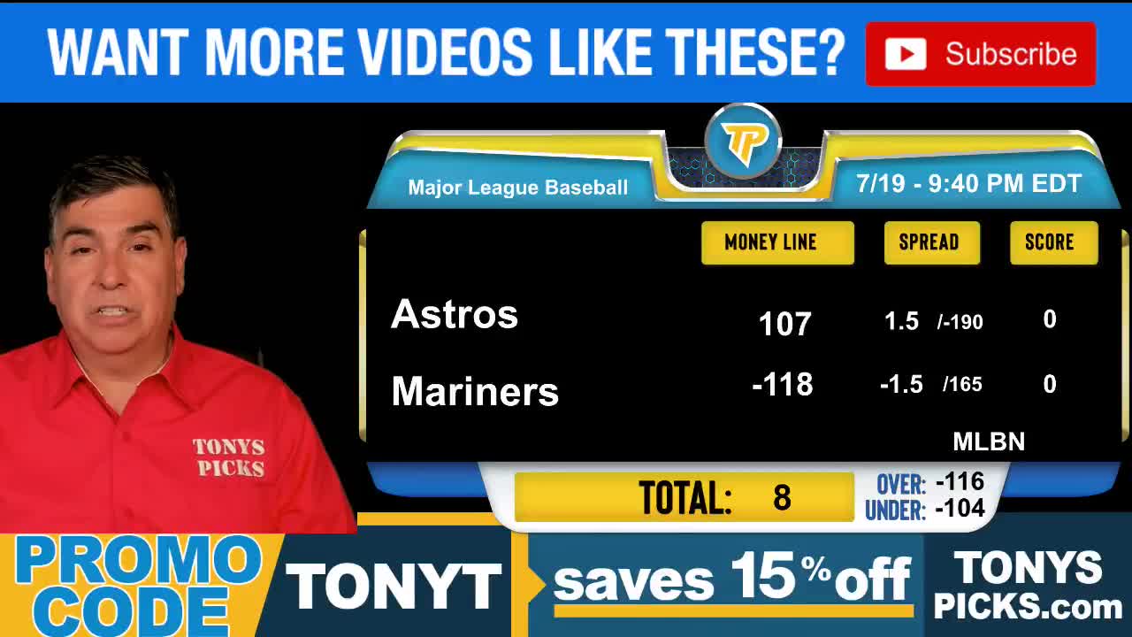Houston Astros vs Seattle Mariners Pick ...