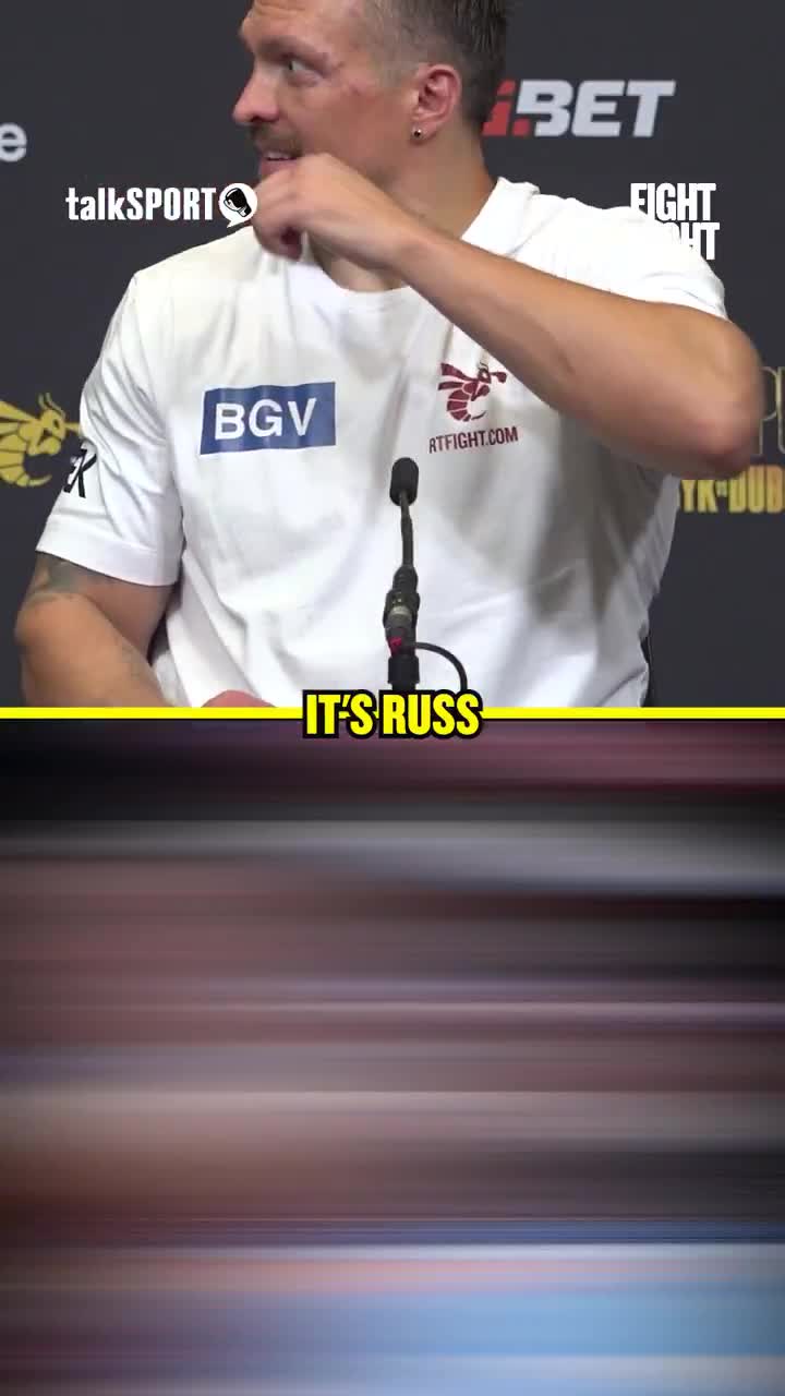 Oleksandr Usyk hilariously explains his Daniel Dubois KO punch is named
