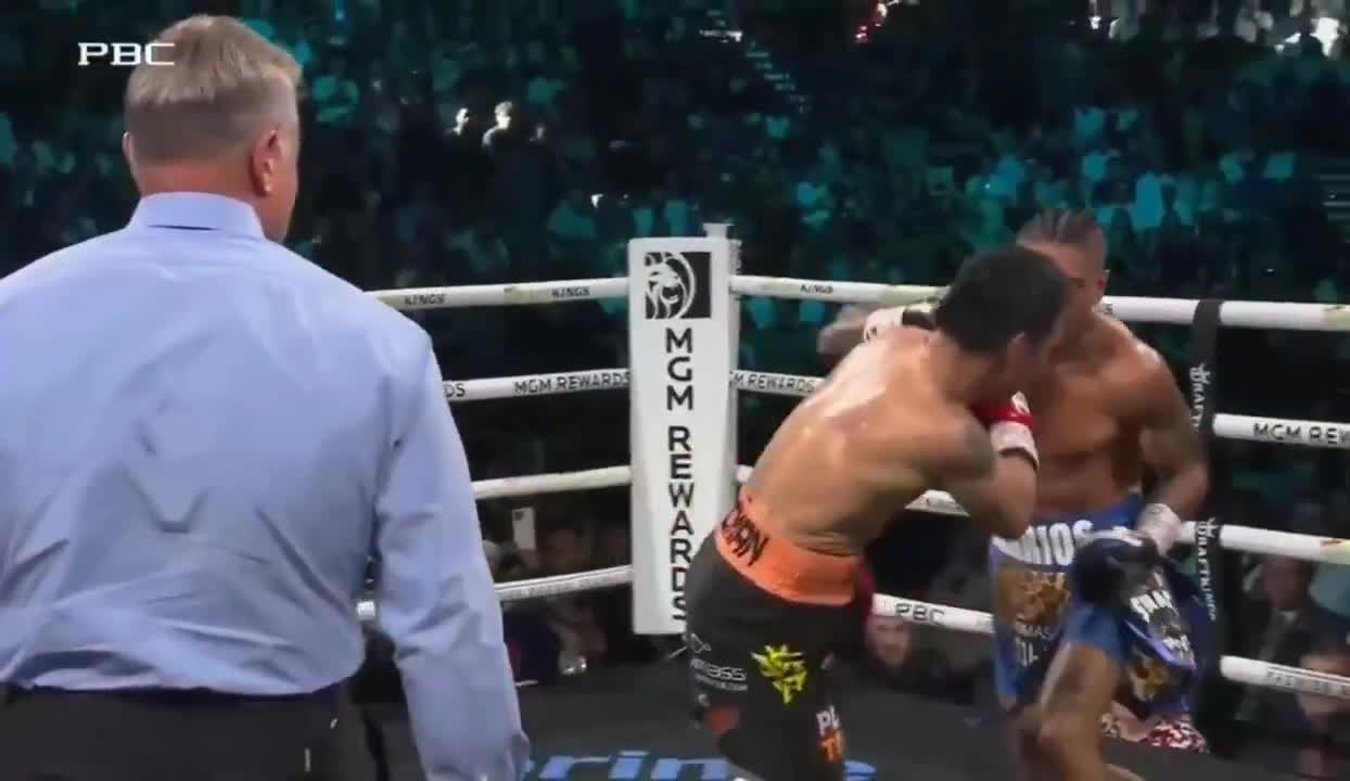 pacquiao vs Mario Barrios highlights.