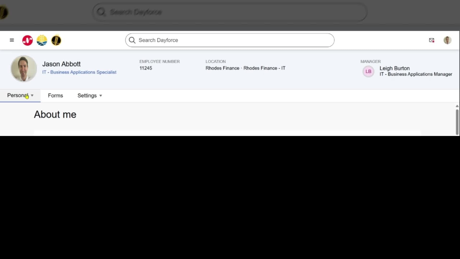 Create or Update Dayforce Security Questions