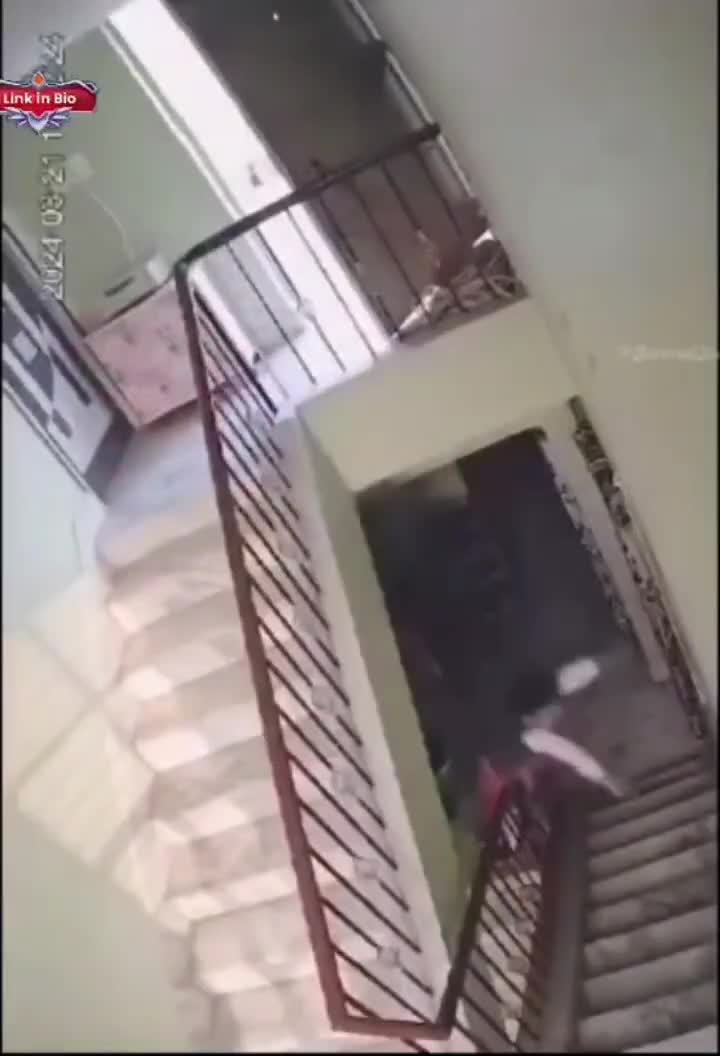 The fall was still a lucky one