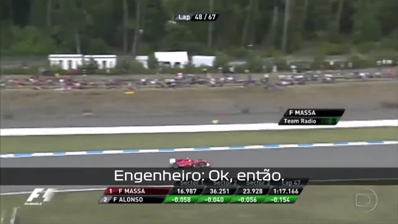 Alonso won the 2010