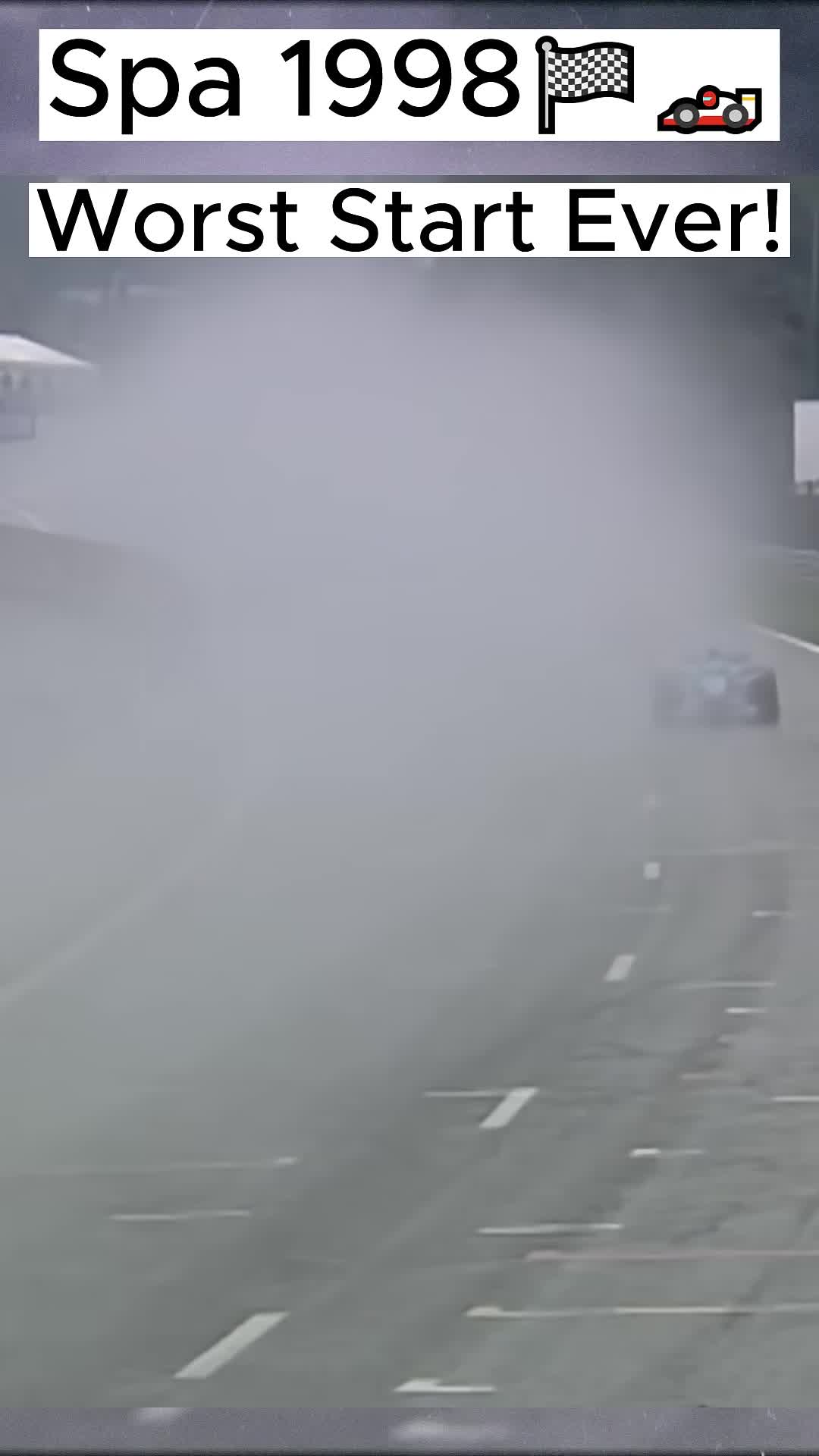 Worst F1 Start Ever! SPA 1998