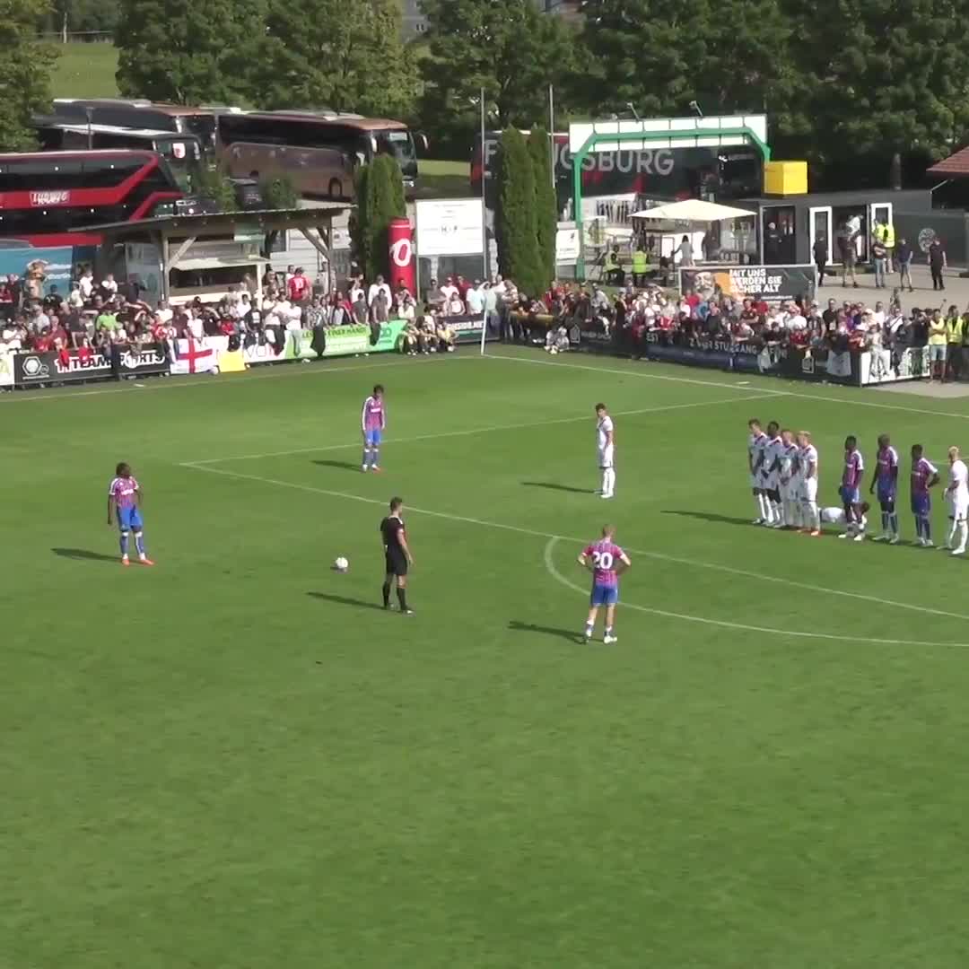 Augsburg 0 - [1] Crystal Palace