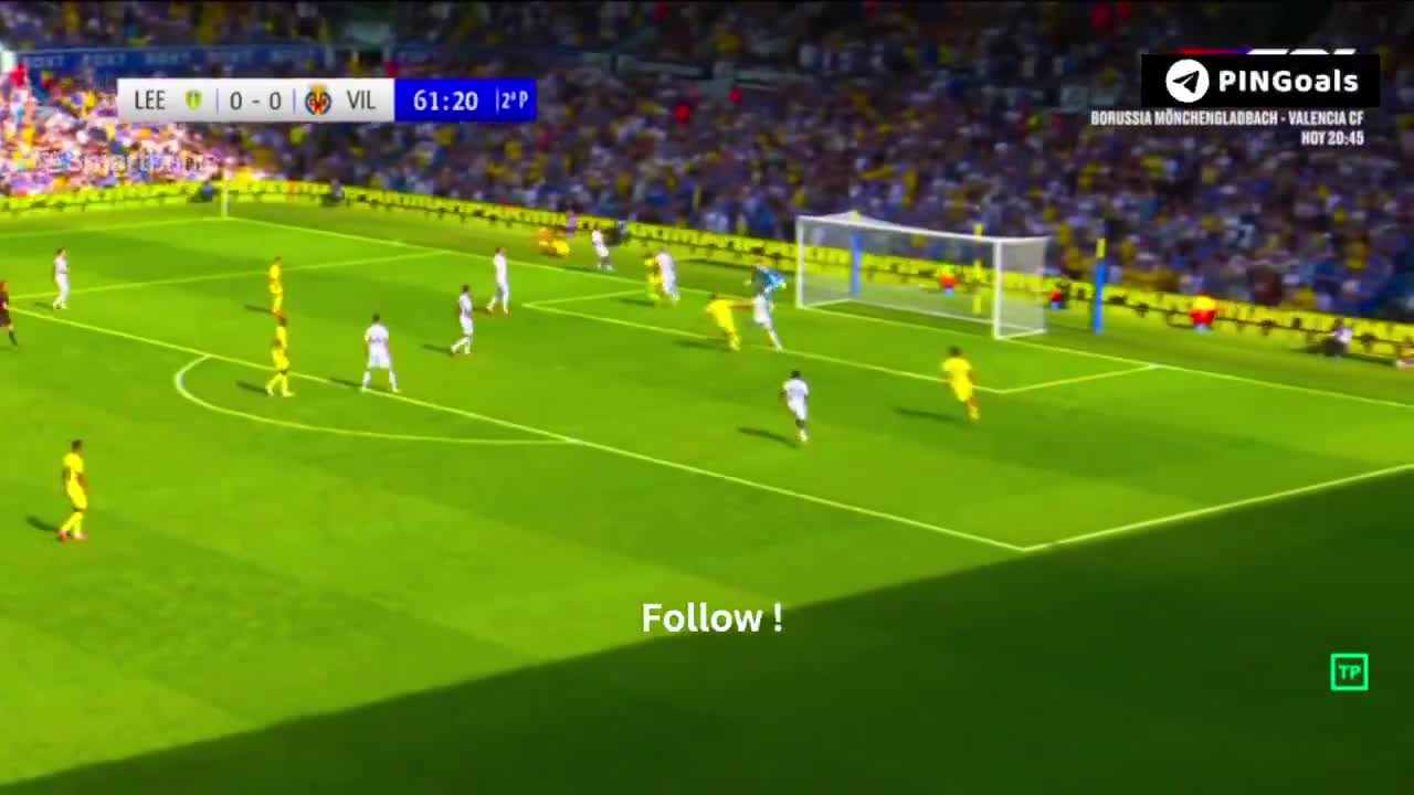 Leeds United 0-1 Villarreal