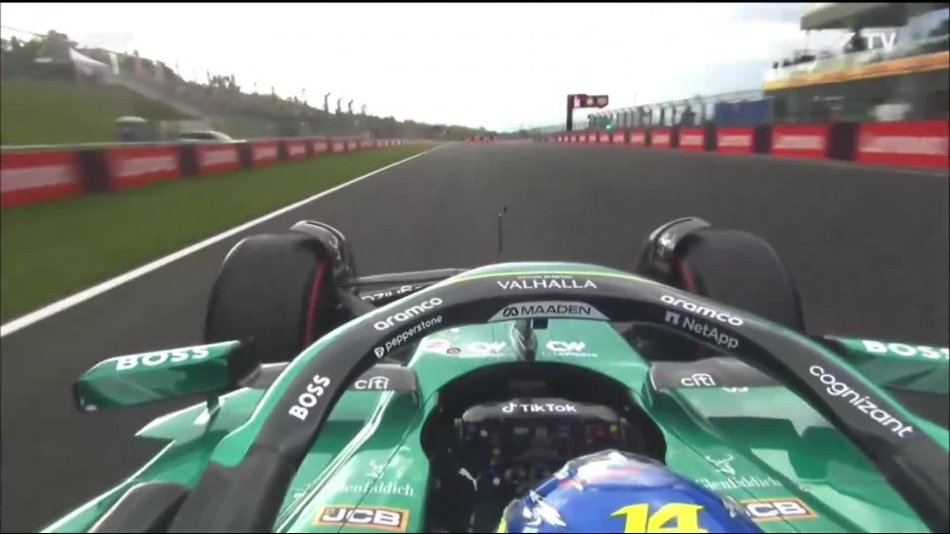 Alonso qualifies P5 at the 2025 Hungarian GP despite missing FP1 due to back pain