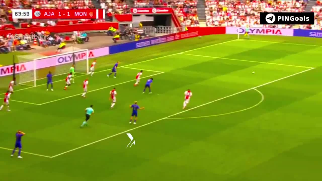 Ajax 1-2 AS Monaco
