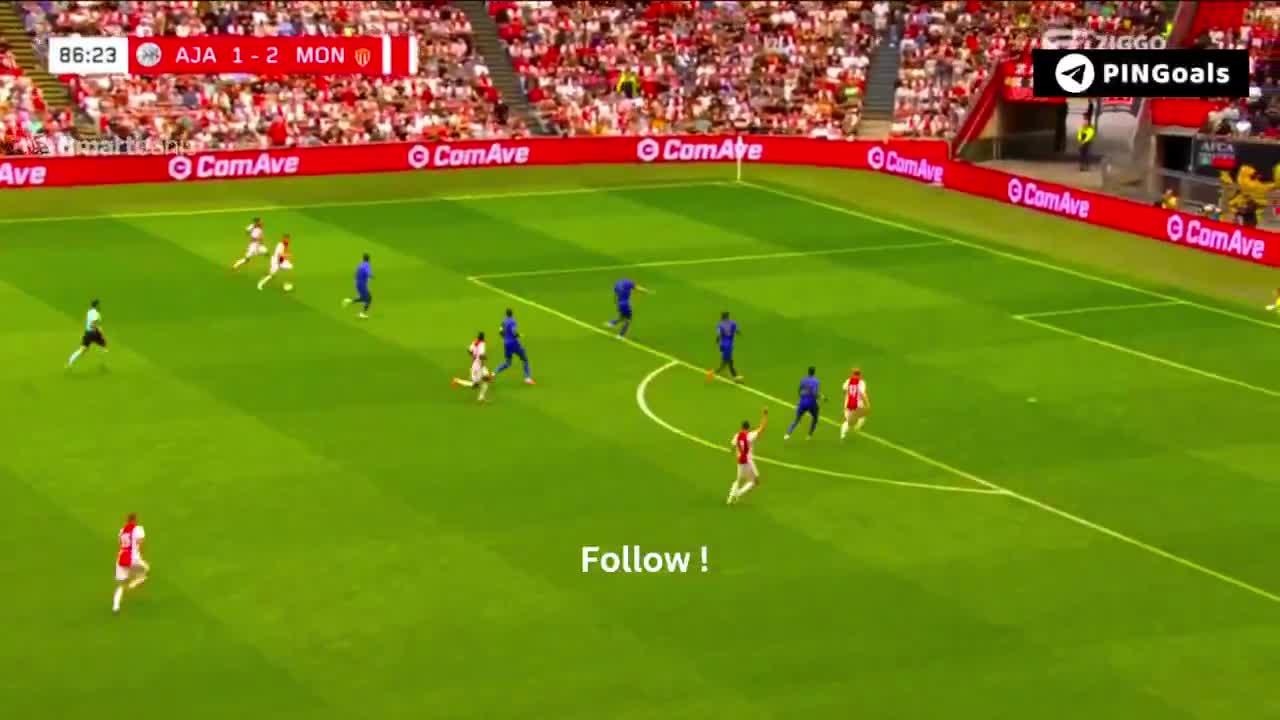 Ajax 2-2 AS Monaco
