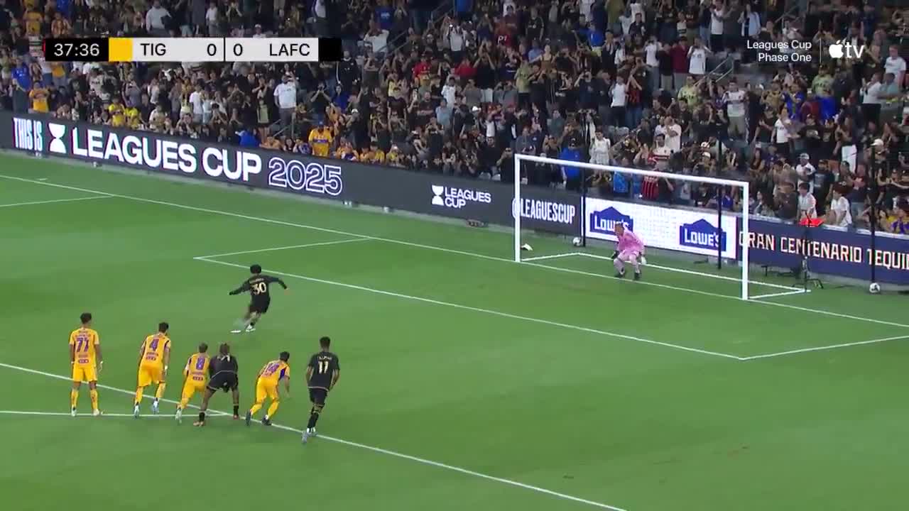 Tigres 0 - [1] Los Angeles FC - (pen)