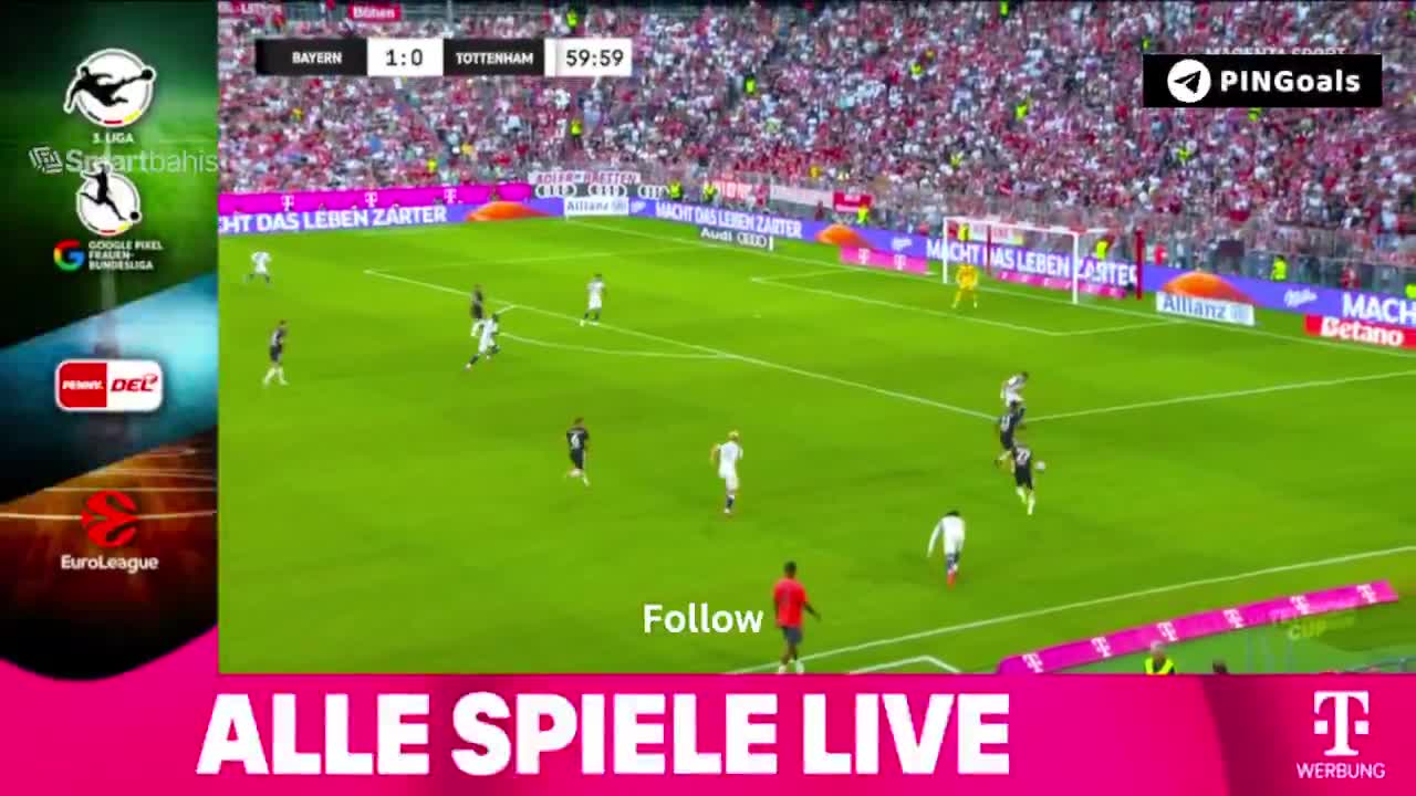 Bayern München 2-0 Tottenham