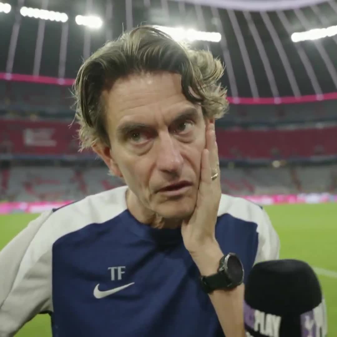Thomas Frank gives his reaction to  defeat in Munich