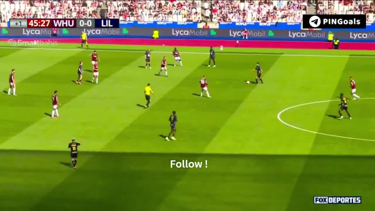 West Ham 0-1 Lille