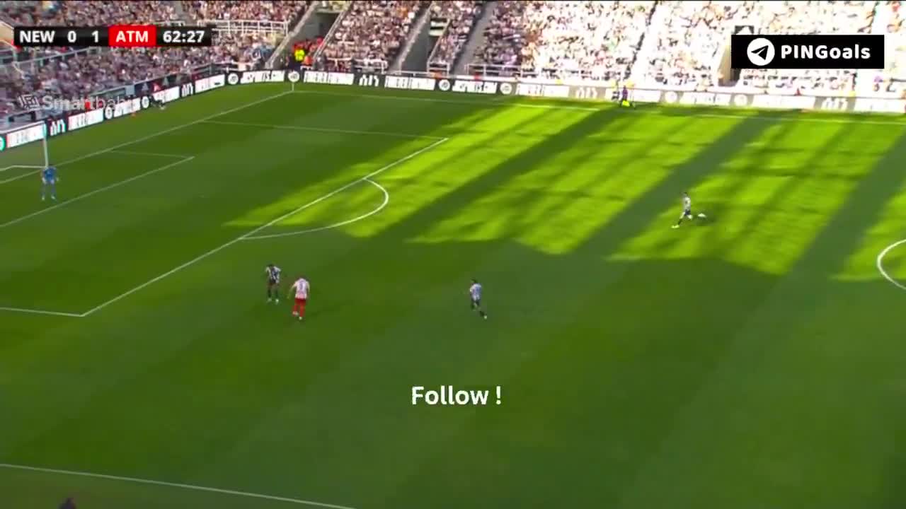 Newcastle United 0-2 Atlético Madrid