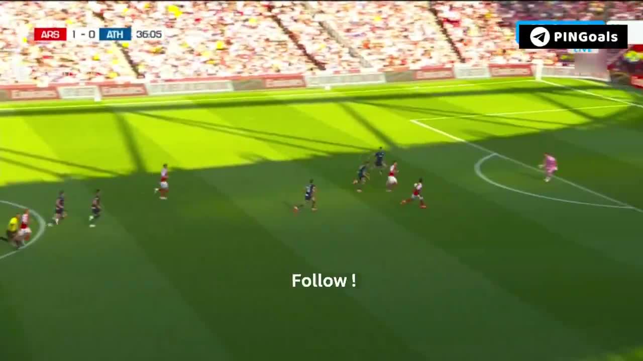 Arsenal 2-0 Athletic Club