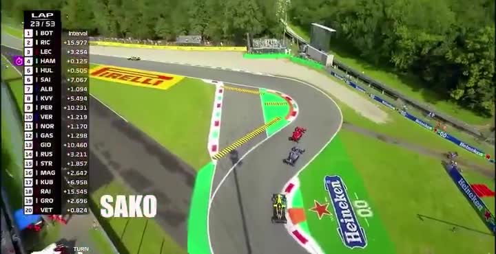 Charles Leclerc and Lewis Hamilton