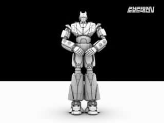 Robot Taekwon V - 3d Animation