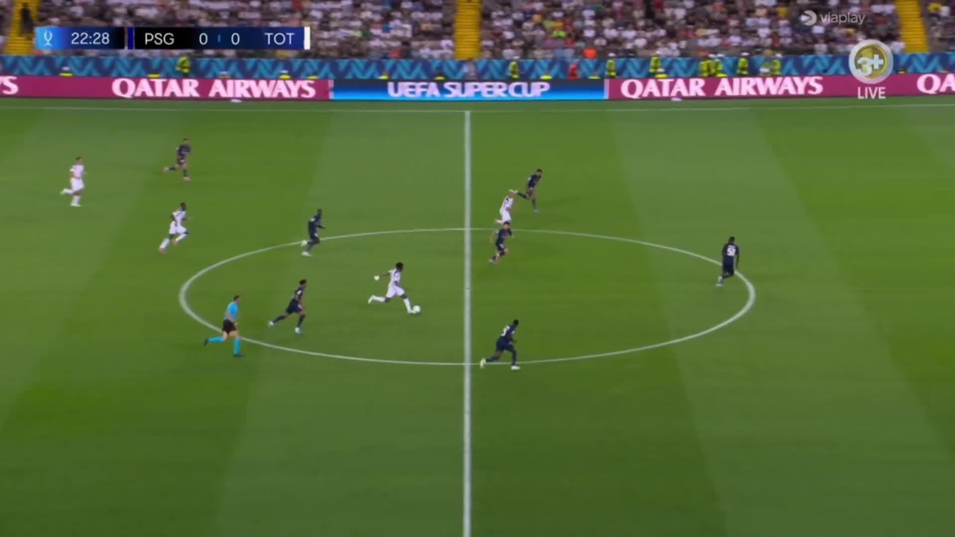 Chevalier  save against Tottenham