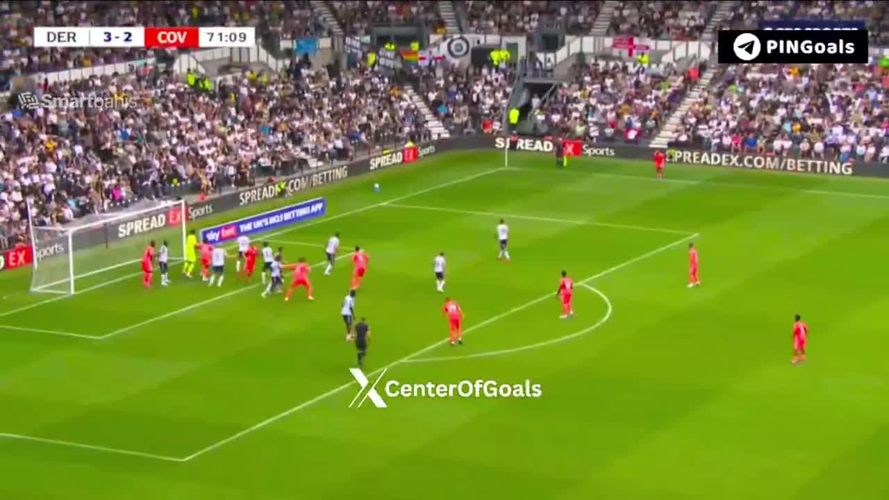 Derby County 3 - [3] Coventry - 72'