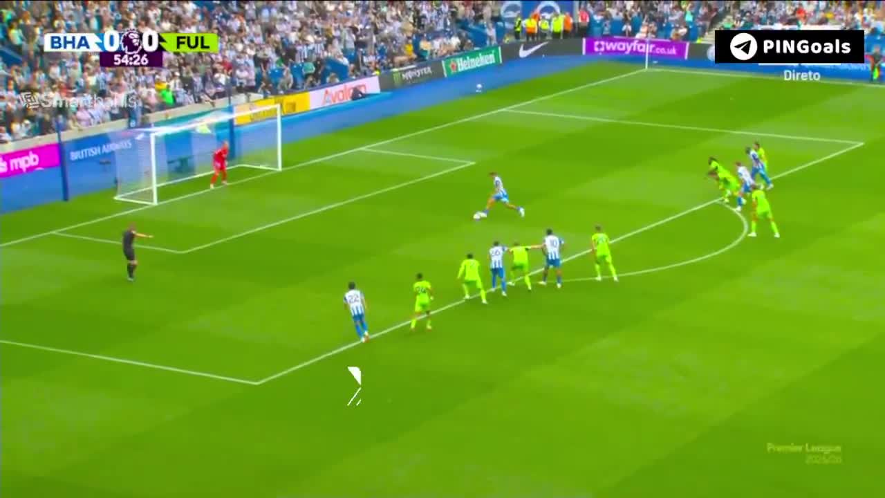 Brighton [1] - 0 Fulham - Matthew ORiley 55'
