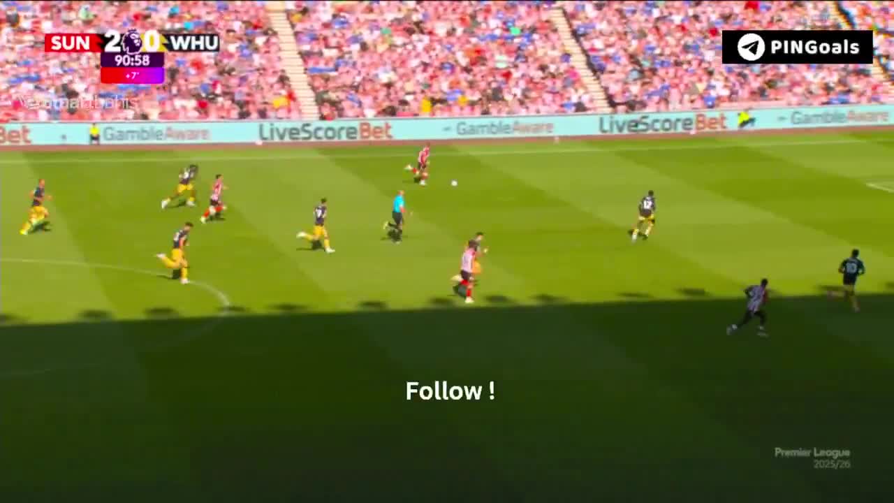 Sunderland 3-0 West Ham