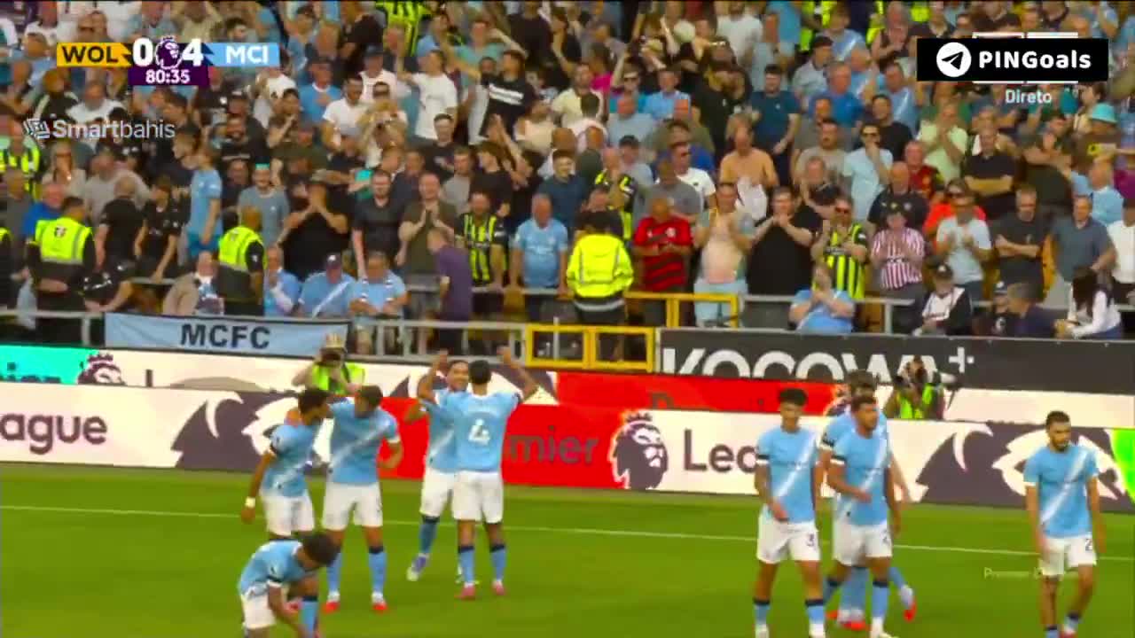 Wolverhampton 0-4 Manchester City