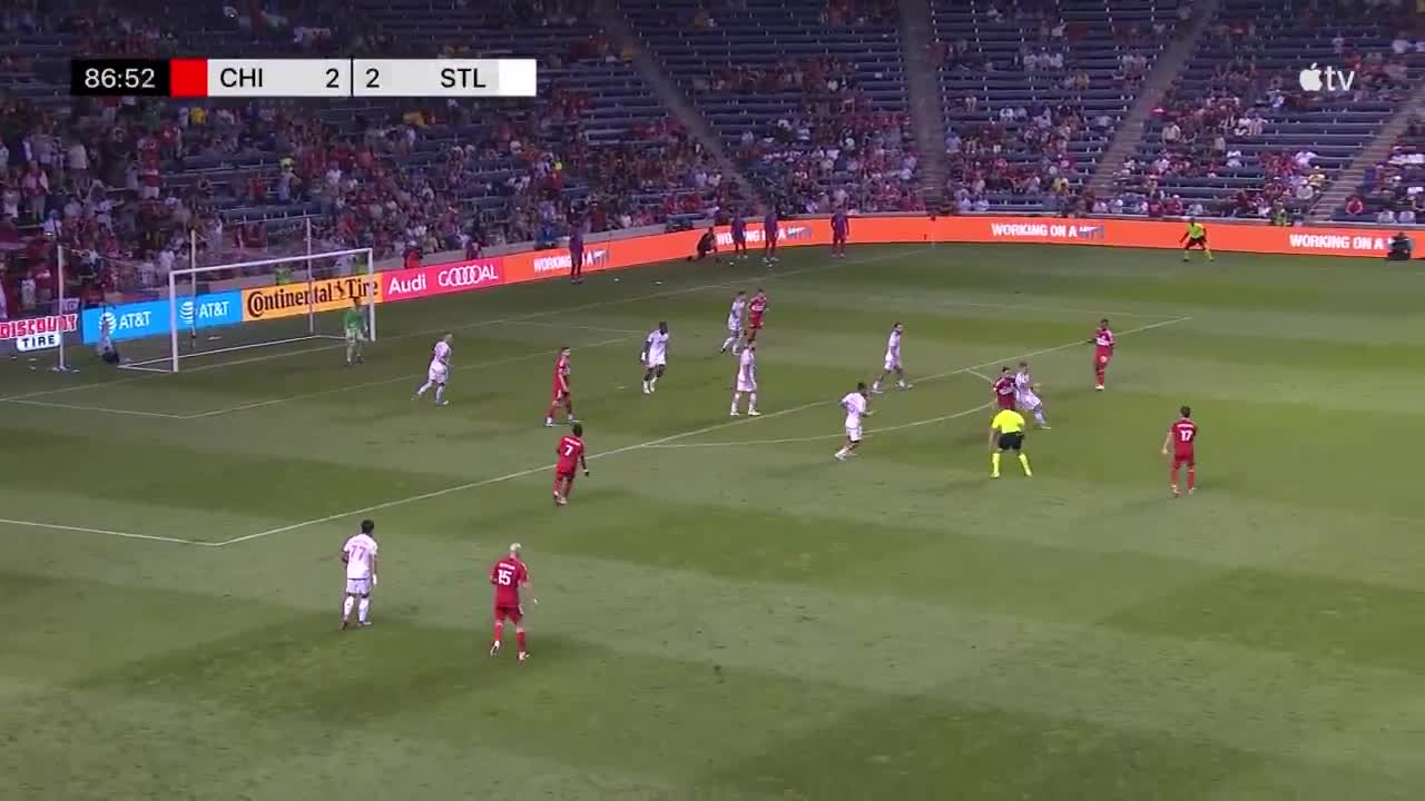 Chicago Fire [3] - 2 St. Louis - Brian Gutiérrez 87'