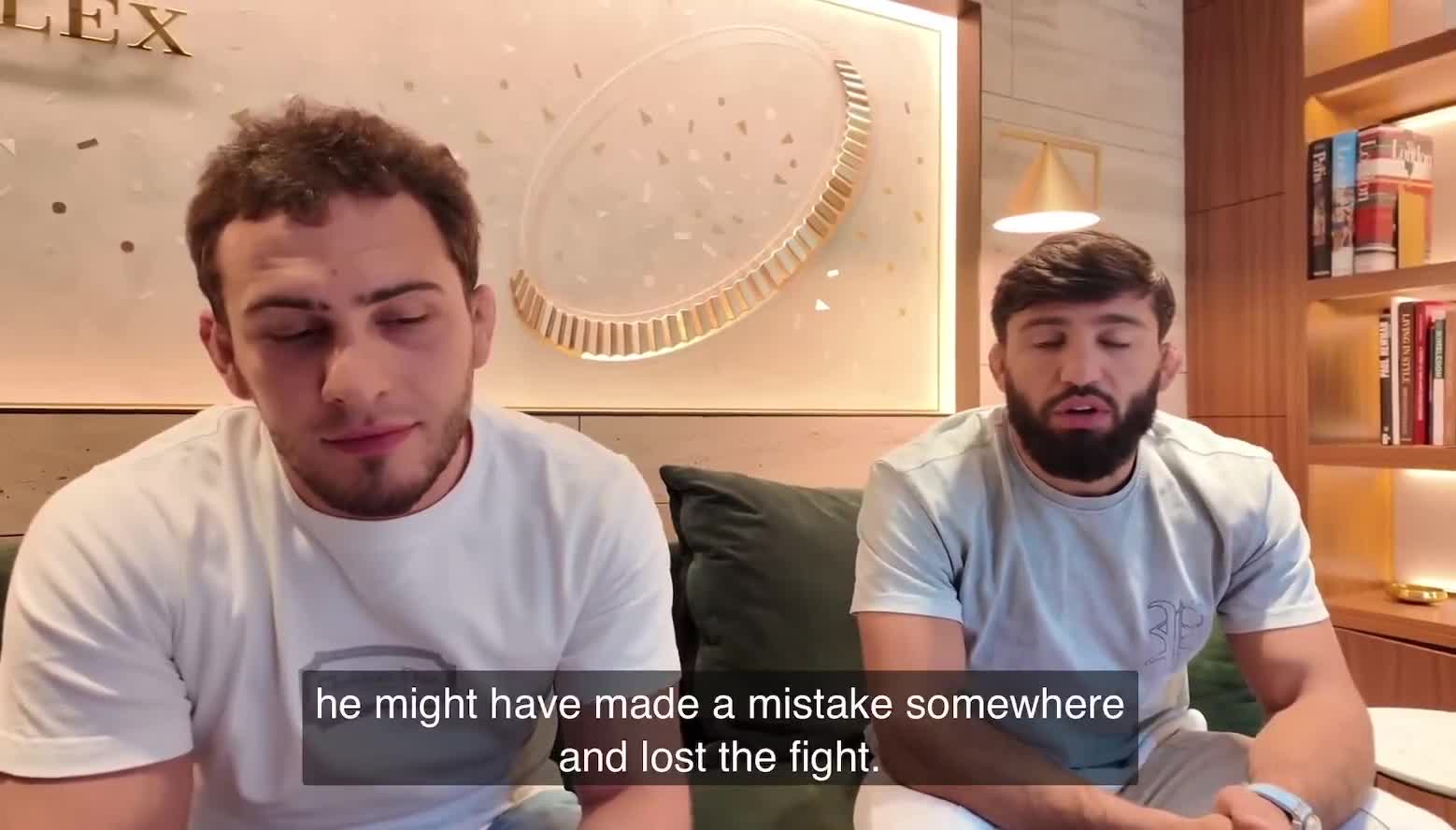 Arman Tsarukyan advised Khamzat before Round 4