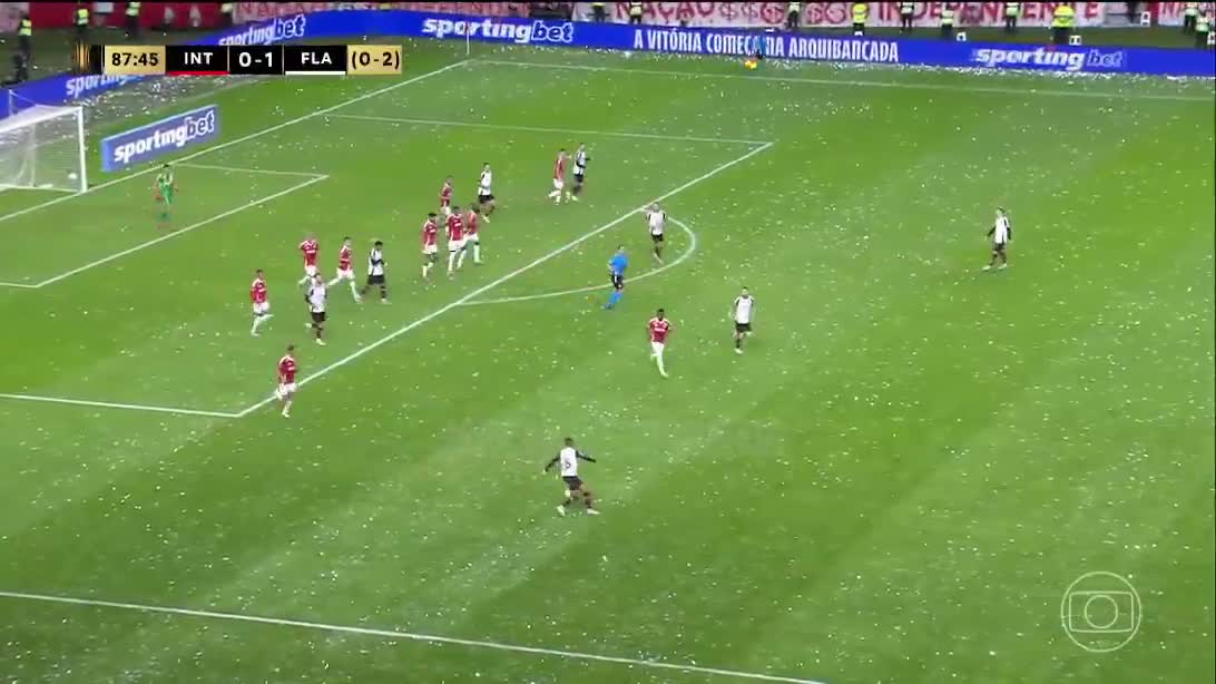 Internacional 0 - [2] Flamengo  - Pedro 88'