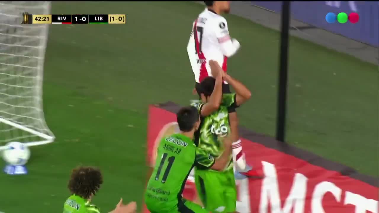 River Plate 1- [1]  Libertad  - Robert Rojas 43'