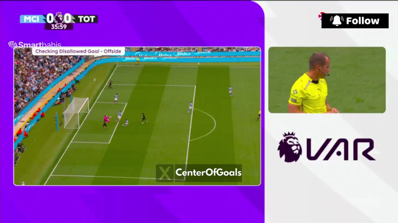 Manchester City 0-1 Tottenham