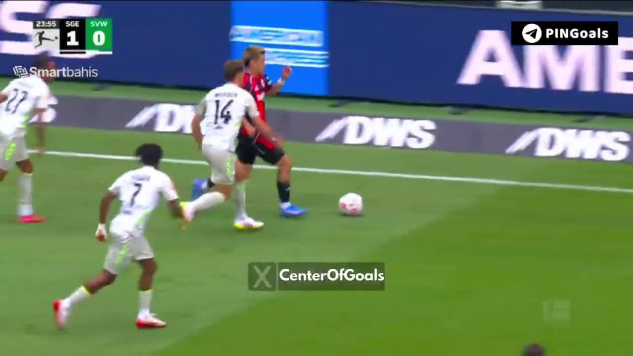 Eintracht Frankfurt 2-0 Werder Bremen
