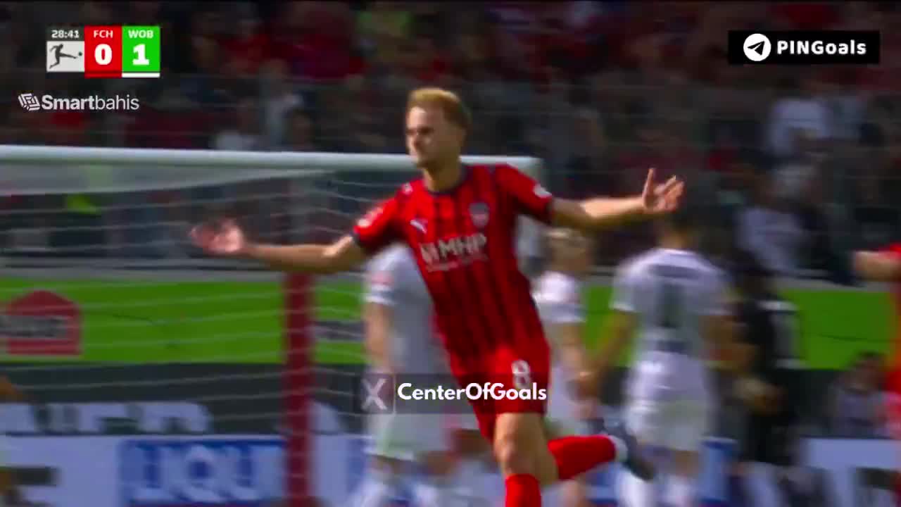 Heidenheim [1] - 1 Wolfsburg  -