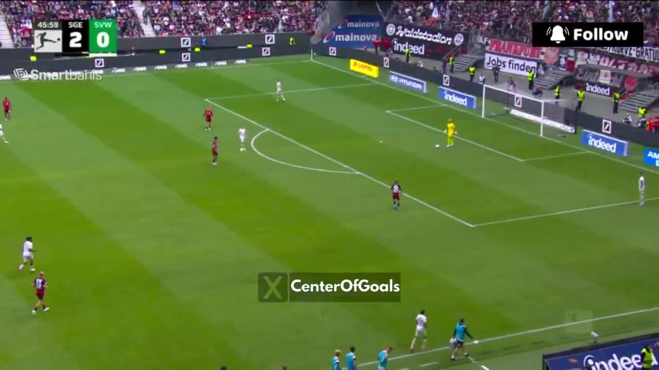 Eintracht Frankfurt 3-0 Werder Bremen