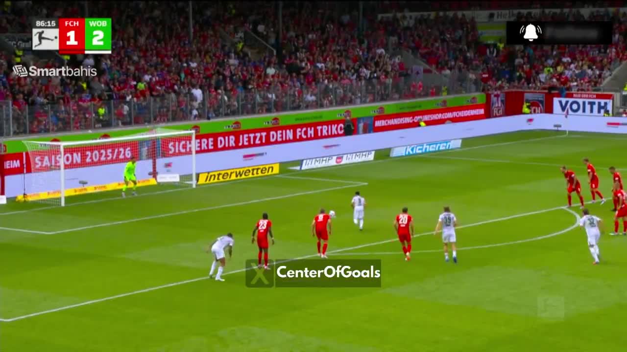Heidenheim 1-3 Wolfsburg