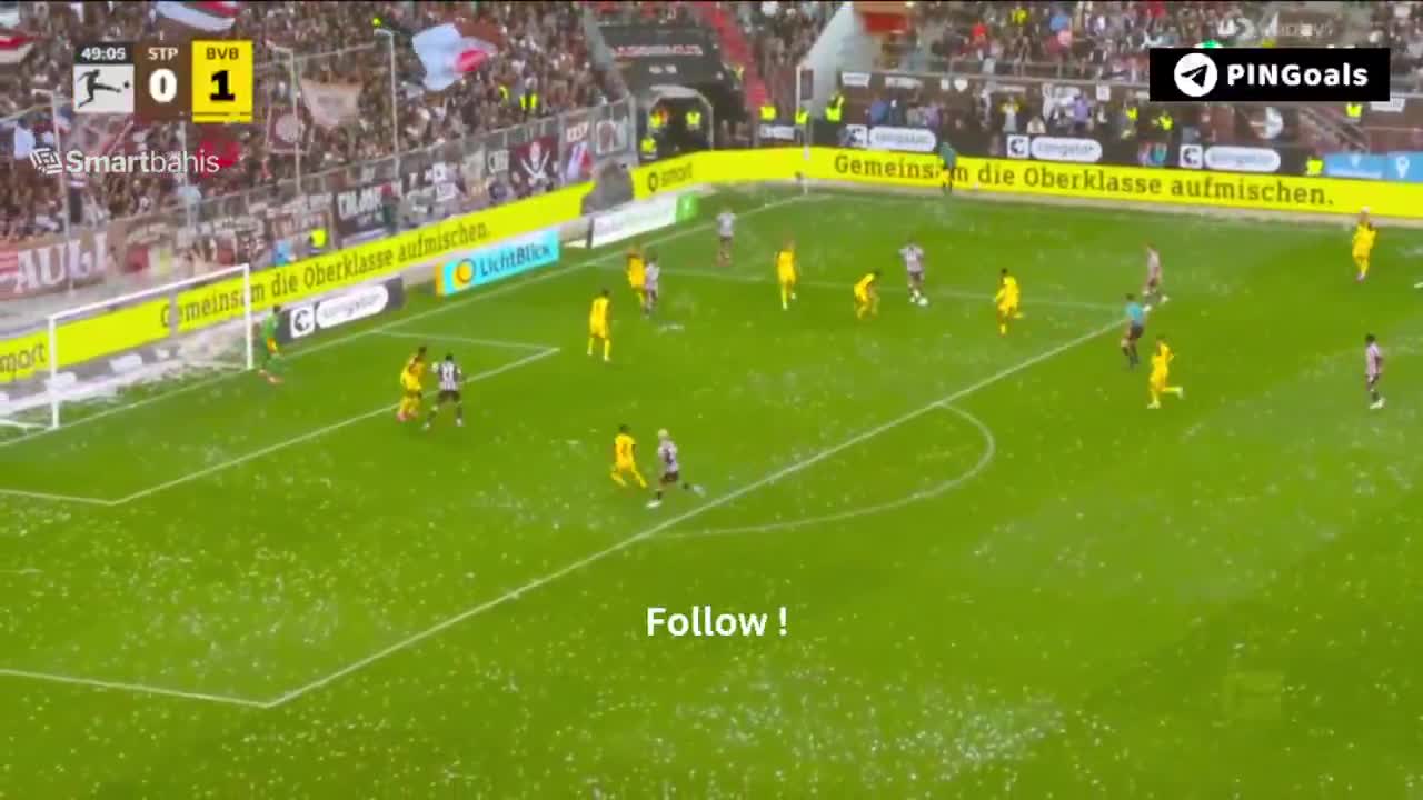 St. Pauli 1-1 Borussia Dortmund