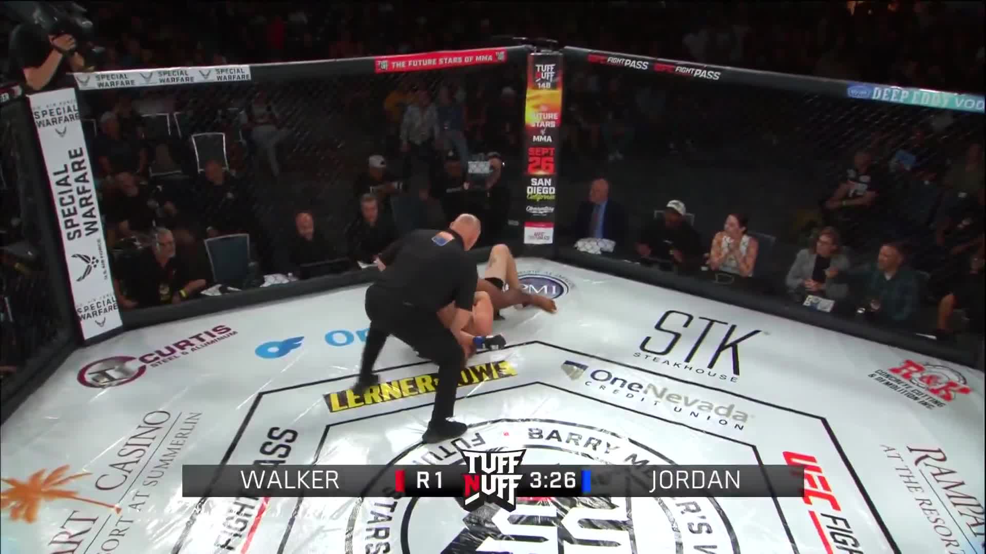 [SPOILER] Darryl Walker vs Cole Jordan - Tuff-N-Uff 147