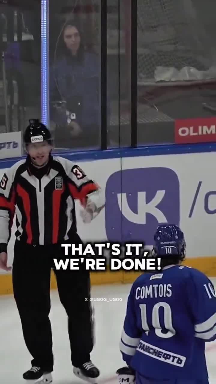 KHL refs have unlocked the ultimate life...