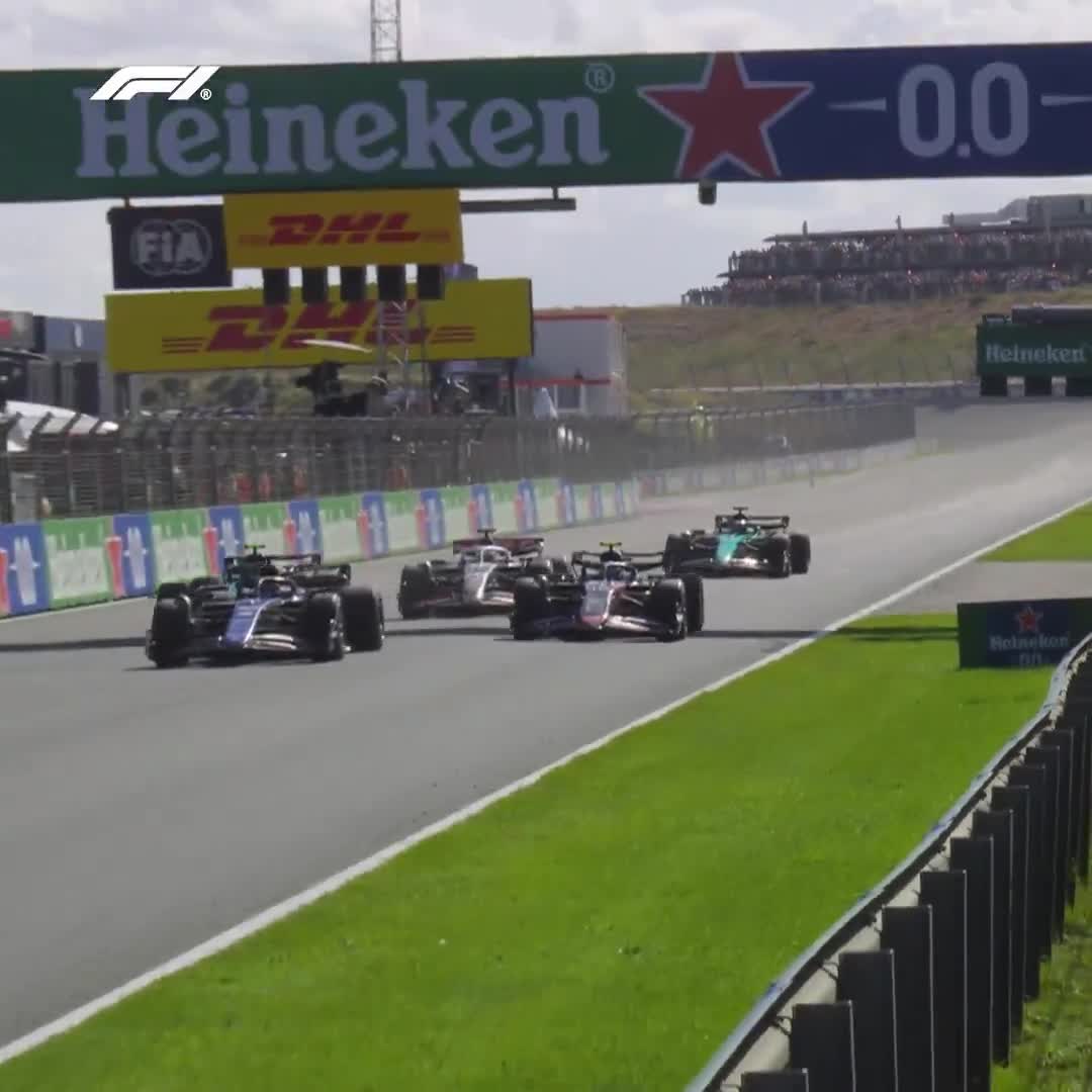 Being passed by FOUR cars was not on Kev...