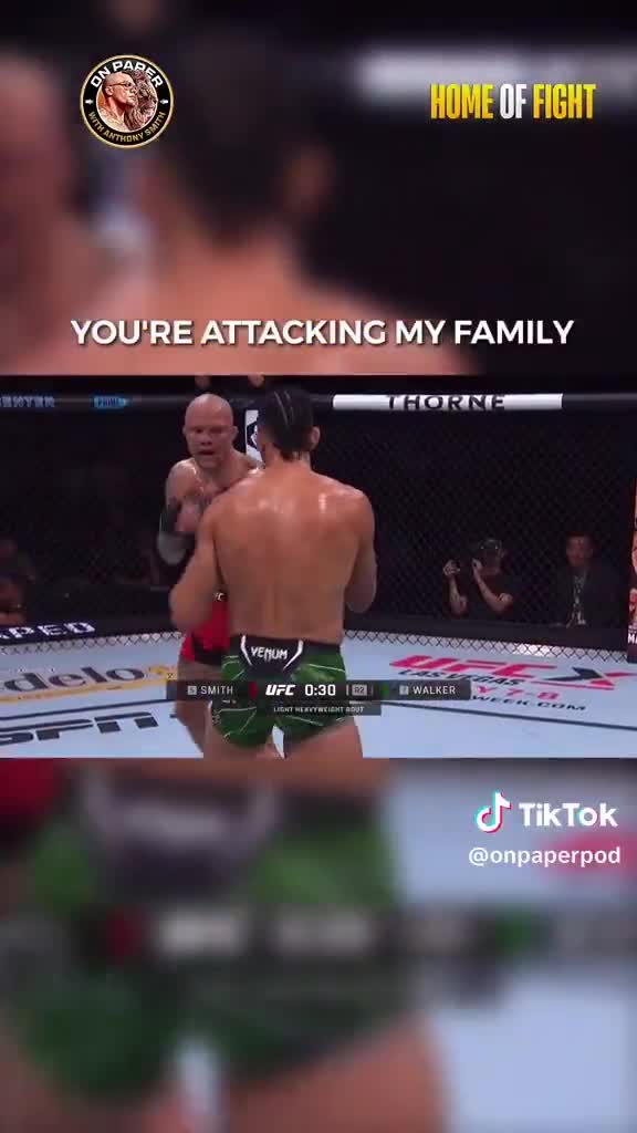 Johnny Walker confirmed in an interview that he did not attack Anthony Smith’s family