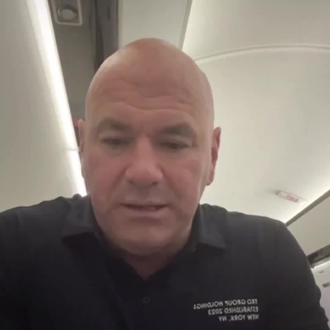 Dana White CONFIRMS The White House event is going forward