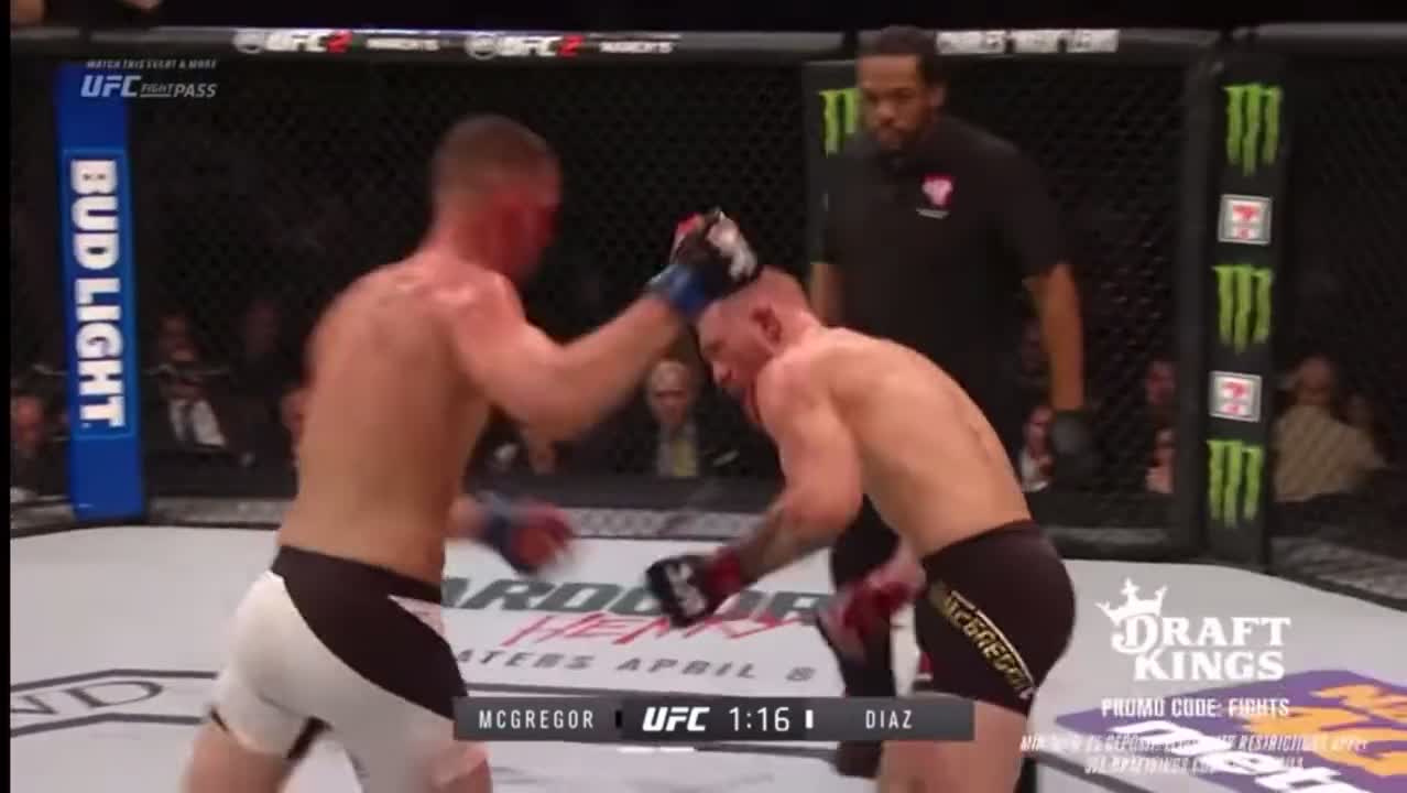 Nate Diaz shocks the world at UFC 196, handing Conor McGregor his first UFC loss